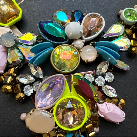 J. Crew Crystal Statement necklace - Brulee necklace - Picture 5 of 9